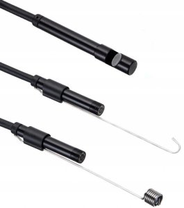 Endoskop Kamera inspekcyjna USB-C 5M OTG LED 3W1 do Telefonu Magnes Lustro 8