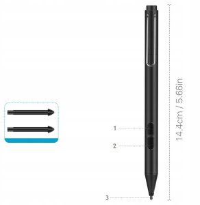 Pióro Rysik do Microsoft Surface Pen 4096 Czarny 13