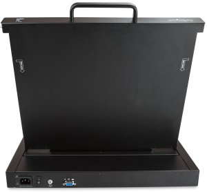 Konsola KVM StarTech StarTech.com Rack KVM Konsole - US Tastatur(QWERTY), Ein Port VGA KVM mit 17" LCD Monitor - 1HE LCD KVM Konsolenschublade mit Kabeln - USB Unterstutzung - 50.000 MTBF (RKCONS1701) - KVM-Konsole mit KVM-Switch - 1 Anschlusse - USB - 43 4