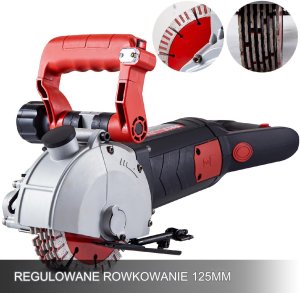 Bruzdownica laserowa do betonu 5 tarczy 2500 W do betonu ścian instalacji 3