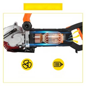 Bruzdownica do betonu dedra frezarka rowków elektryczna 4800 W 133 mm 10