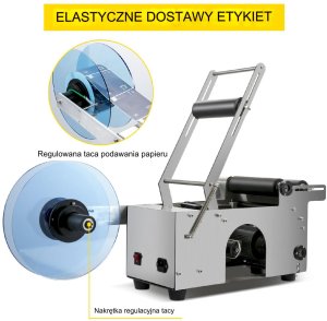 Vevor Półautomatyczna maszyna do etykietowania butelek 9