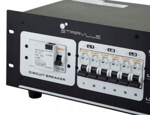 Stairville PD-332 dystrybutor energii 32A z wyświetlaczem cyfrowym 4