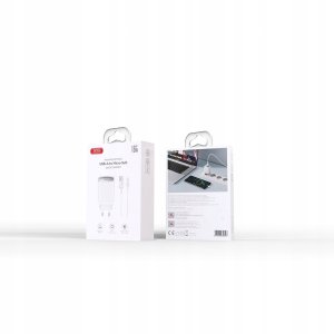 XO ładowarka sieciowa CE19 QC 18W 1x USB biała + kabel microUSB 4