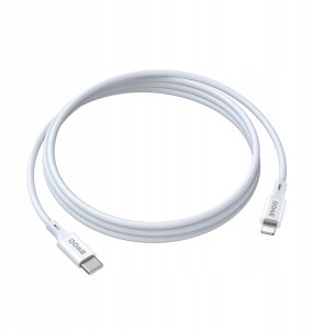BWOO kabel USB-C - Lightning 2m 27W ABS + TPE biały 4