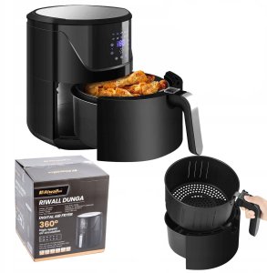 Frytkownica beztłuszczowa Garland FRYTKOWNICA Bez tłuszczu RIWALL FRYTOWNICA AIR FRYER 7L DUŻA XXL RODZINNA 2