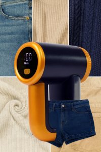 GOLARKA DO UBRAŃ TAPICERKI SWETRÓW KANAPY MOCNA DUŻA MASZYNKA RIWALL ROK-01 12