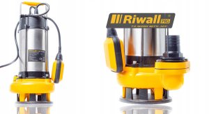 Garland Żeliwna pompa do brudnej i czystej wody szamba 18000 L/H RIWALL RESP750INOX 2