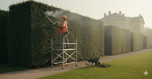 NOŻYCE ELEKTRYCZNE DIAMENT DO ŻYWOPŁOTU KRZEWÓW GAŁĘZI 50cm LASER REH5045 3