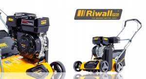 Riwall MOCNY AERATOR WERTYKULATOR spalinowy 4300W 10KM 2 WAŁKI 11