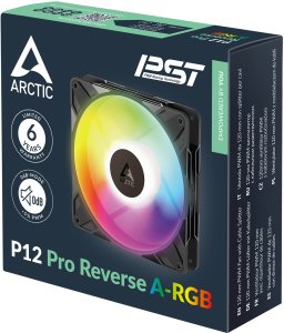 Wentylator Arctic P12 Pro Reverse A-RGB czarny (ACFAN00322A) 6