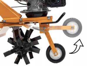 SPALINOWA GLEBOGRYZARKA RIWALL RIWALL RPT 6060 KULTYWATOR METAL PRZEKŁADNIA 6