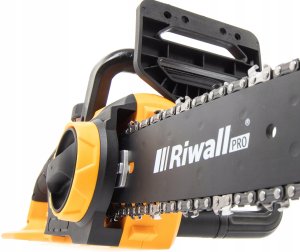 Piła łańcuchowa Riwall RACS 2520i set akumulatorowa bateria ładowarka 11