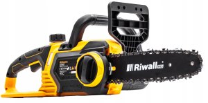 Piła łańcuchowa Riwall RACS 2520i set akumulatorowa bateria ładowarka 2