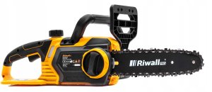 Piła łańcuchowa Riwall RACS 2520i set akumulatorowa bateria ładowarka 3