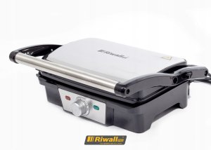 GRILL DO KANAPEK PANINI OPIEKACZ TOSTER ROZKŁ ELEKTRYCZNY RIWALL RGRL-01 10