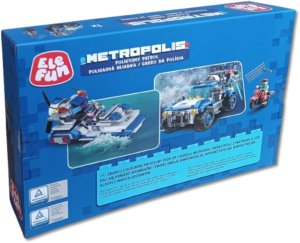 Elefun Klocki Metropolis Policyjny patrol (2w1) 681004 2