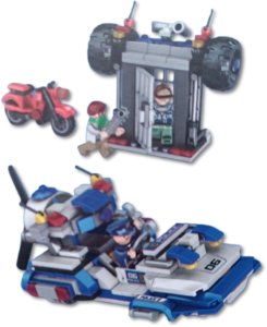 Elefun Klocki Metropolis Policyjny patrol (2w1) 681004 8