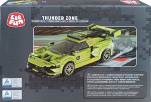 Klocki Elefun Thunder Zone - Wyścigówka FC1610 4