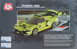 Klocki Elefun Thunder Zone - Wyścigówka FC1610 6