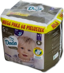 Pieluchy Dada Extra Care 5 BAG 15-25kg 68szt. 3