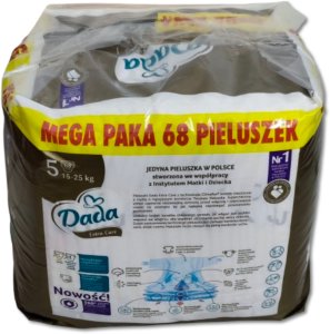 Pieluchy Dada Extra Care 5 BAG 15-25kg 68szt. 5