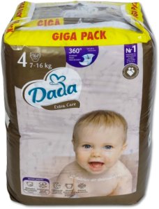 Dada Pieluchy Extra Care 4 BAG 7-16kg 164szt. 2