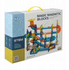 Klocki magnetyczne - tor kulkowy 96el. 26468 11