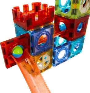 Klocki magnetyczne - tor kulkowy 96el. 26468 5