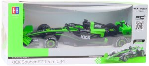 Wyścigówka Zdalnie Sterowana RC Sauber F1 C44 Czarno-Zielona 1:16 6