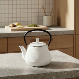 Czajnik żeliwny z zaparzaczem YUKI, 1000 ml 2