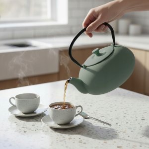 Czajnik żeliwny z zaparzaczem NOMI, 800 ml 7