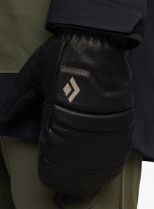 Rękawice Black Diamond Spark Mitts - black/black rozmiar: L 2