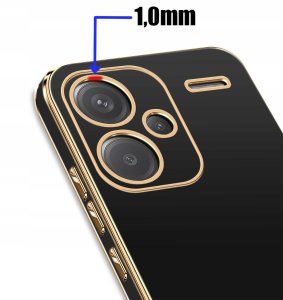 Etui do Xiaomi Redmi Note 13 Pro+ Plus 5G GOLD GLAMOUR 3