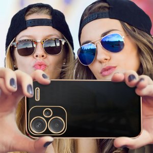 Etui do Xiaomi Redmi Note 13 Pro+ Plus 5G GOLD GLAMOUR 4