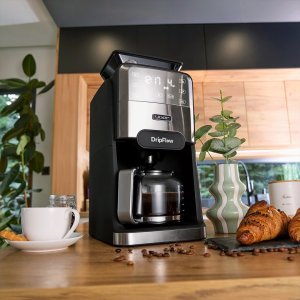 Ekspres przelewowy Yoer PRZELEWOWY Ekspres do kawy z MŁYNKIEM Żarnowym AUTOMATYCZNY +DZBANEK 12 kaw - DripFlow CMG03BK 12