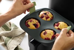 Lekue Air fryer Muffins Mould  4 hole 4