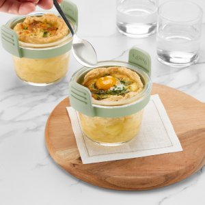 Lekue Air fryer Glass Mini Cups Set of 4 2