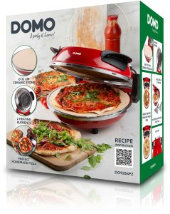 DOMO piec do pizzy My Express Pizza czerwony DO9284PZ 20