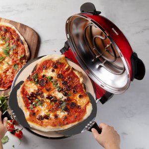 DOMO piec do pizzy My Express Pizza czerwony DO9284PZ 6