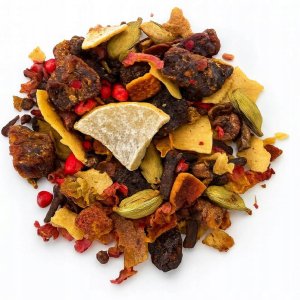 Herbata owocowa ZIMOWY SEKRET rozgrzewająca mieszanka przypraw i owoców - herbata liściasta sypana mieszanka napar susz 2