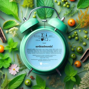 Herbata ziołowa bomba witaminowa WITALNOŚĆ mięta melisa hibiskus anyż 100g - herbata liściasta sypana mieszanka napar susz 4