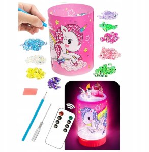 Jednorożec w słoiku LED 3