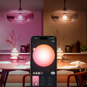 Philips Hue Essential Starter Kit A60 + Hue Bridge Full Color E27 3 gab. balta Inteligentna żarówka 929004235411 (8721103103673) 5