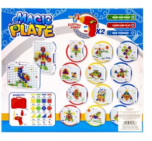 Kreatywny zestaw edukacyjny do skręcania w pudełku z narzędziami 4