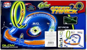 Tor samochodowy świecący w ciemności 2