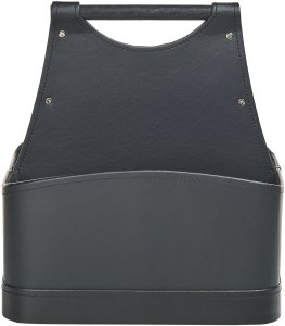 Beliani Kosz grafitowy URUK 4