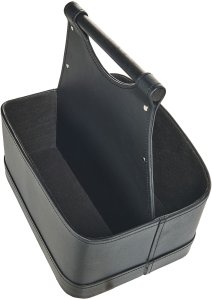 Beliani Kosz grafitowy URUK 5