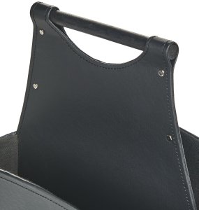 Beliani Kosz grafitowy URUK 6