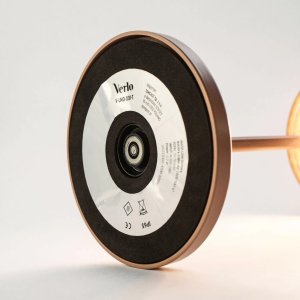 Lampka stołowa, toffi, aluminium, MOD 7